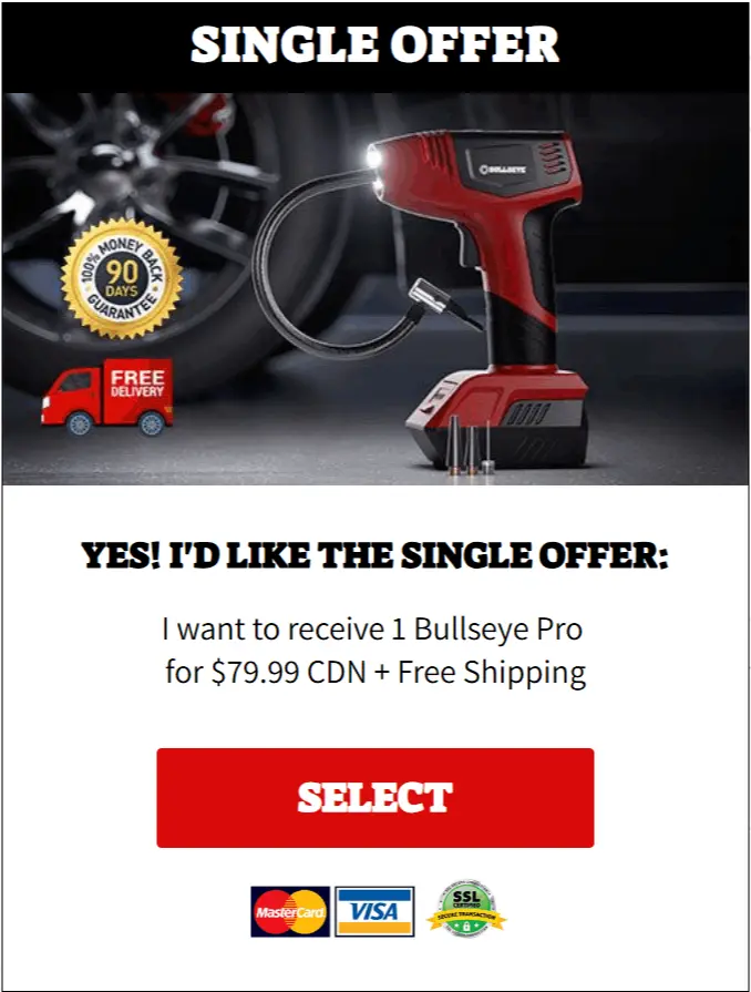 Bullseye Pro price 